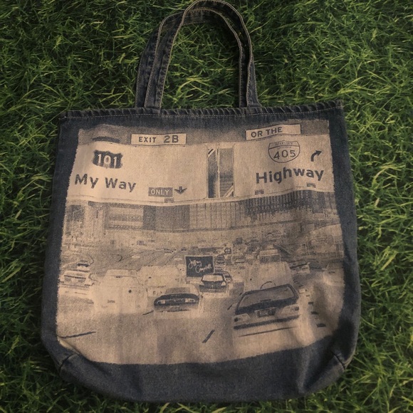 Jeffrey Campbell Handbags - Jeffrey Campbell Denim Tote
